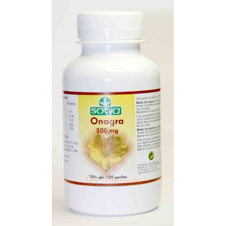 SOTYA - ONAGRA (PRIMROSE) (Cholesterol, Menopause & Prostate)